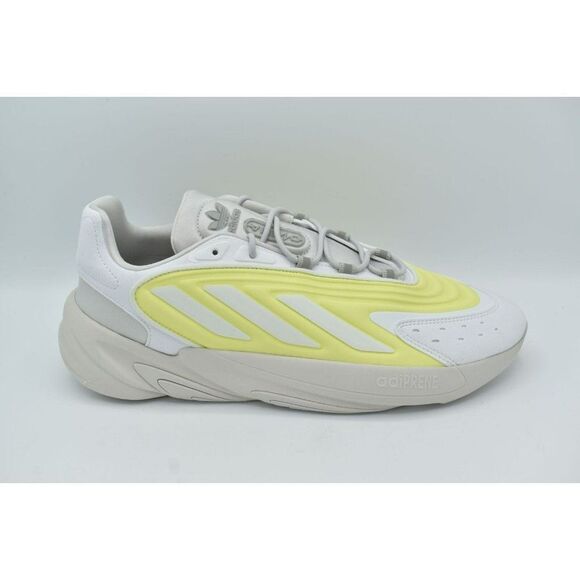 Adidas Originals Mens Size 11.5 Ozelia White Yellow Grey Sneaker Shoes GZ9176